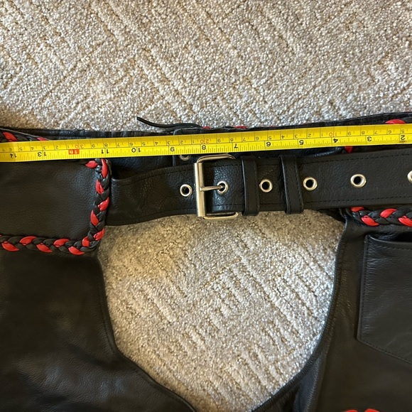 Boutique of Leathers Canada Motorcycle Suit size Small Jacket Size Medium Pants - Picture 14 of 16